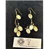 Image 1 : An Unusual Pair of Mother of Pearl Earrings