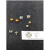 Image 1 : 5 Pairs of Vintage Stud Earrings