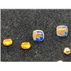 Image 3 : 5 Pairs of Vintage Stud Earrings