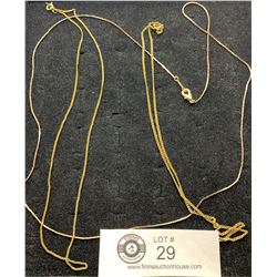 3 Extra Fine Vintage Chains