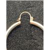 Image 2 : Pair of Quality Sterling Hoop Earrings