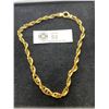 Image 1 : A Fabulous Italian  Sterling Necklace with Gold Wash