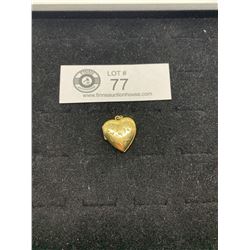 Vintage Gold Filled Heart Locket