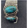 Image 2 : Large Faux Turquois 50's Bracelet