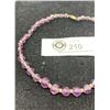 Image 2 : Vintage Amethyst and Crystal Necklace