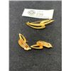 Image 2 : A Retro 60's Rhinestone Brooch and Earring Set