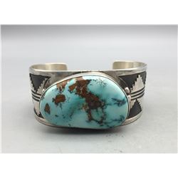 Exquisite Turquoise Bracelet by Ernest Roy Begay