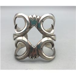 Large Sand Cast Bracelet