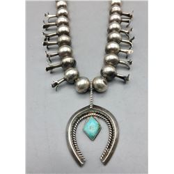 Vintage Squash Blossom Necklace