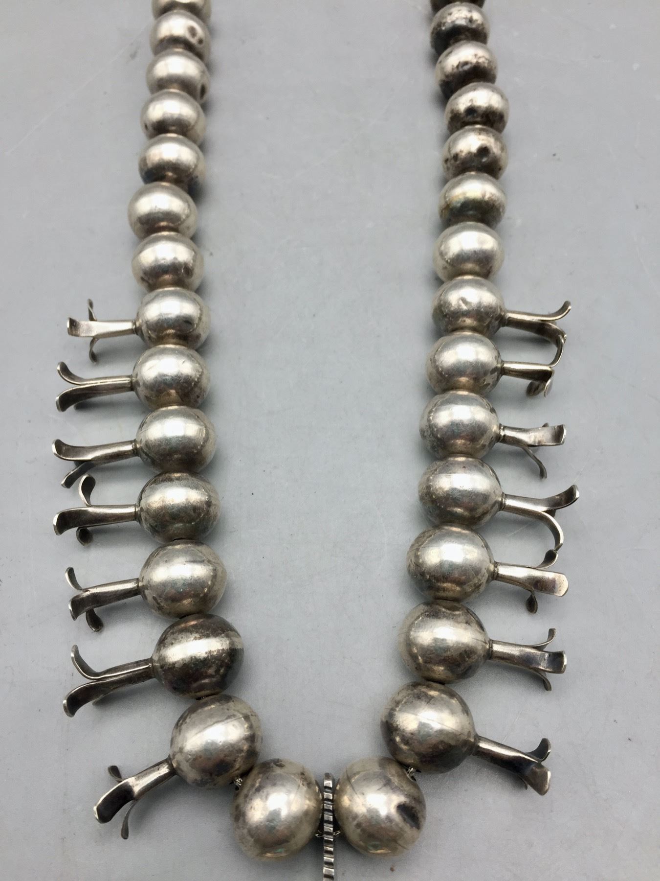 Vintage Squash Blossom Necklace