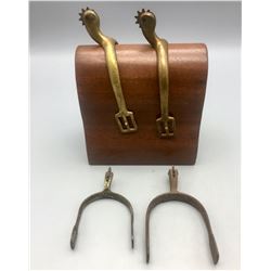 Group of Single Military Spurs
