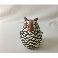 Vintage Zuni Owl Effigy Pot by Nelly Bica