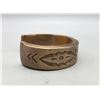 Image 2 : Heavy, Hand Forged Copper Bracelet