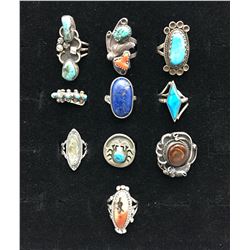 10 Vintage Rings