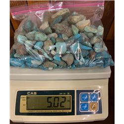 Five Pounds of Turquoise Nuggets