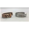 Image 5 : Vintage Copper and Sterling Silver Bracelets