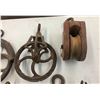 Image 2 : Group of Antique Pulleys