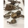 Image 7 : Group of Antique Pulleys