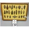 Image 5 : Frame of Prehistoric Arrowheads