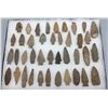 Image 1 : Frame of Prehistoric Arrowheads