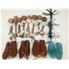 Image 8 : Group of Child’s Moccasins and Rattles