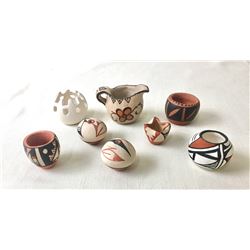Group of Miniature Pueblo Pottery
