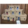 Image 8 : *SOLD* Folk Art Pueblo Scene