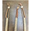Image 3 : Three Hand Braided Rawhide Quirts by Jesus Benitez