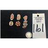 Image 5 : Six Vintage Coral Rings