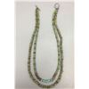 Image 2 : Two Strand Turquoise Necklace