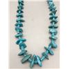 Image 1 : Turquoise Nugget and Disc Bead Necklace