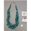 Image 6 : Hefty, Chunky Turquoise Necklace