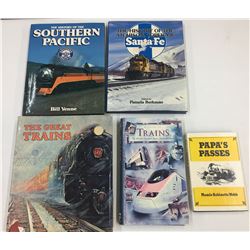 Group of Railroad Books