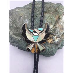 Vintage Zuni Inlay Bolo