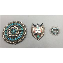 Three Vintage Pins