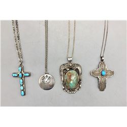 Group of Four Necklaces