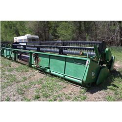John Deer 930F Flex Header, Pickup Reel