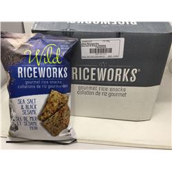 Case Lot Riceworks Sea Salt & Black SesameFlavour (12 x 155g)