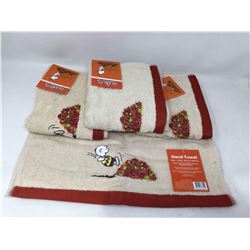 Peanuts Collection Autumn Towel Set