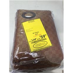 Rust- 84in Curtain Panel