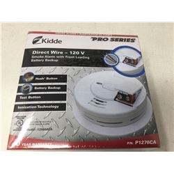 Kidde Direct Wire 120v Smoke Alarm with Front Loading Battery Backup