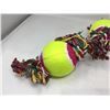 Image 2 : Lot of Tennis Ball Rope Dog Toys (2)