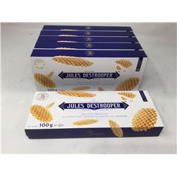 Jules Destropper Butter Waffles (6 x 100g)