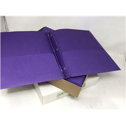 Lot of Duotang Folders