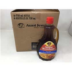 Case of Aunt Jemima Lite Syrup (6 x 750ml)