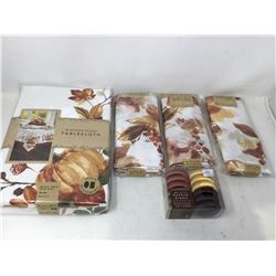 Lot of Autumn Table Decor