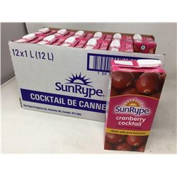 SunRype Cranberry Cocktail (12 x 1L)