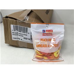 Circle K Peachy Rings (12 x 155g)