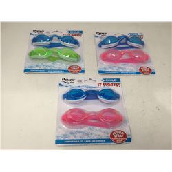 Aqua Swim Goggles (3 x 2)