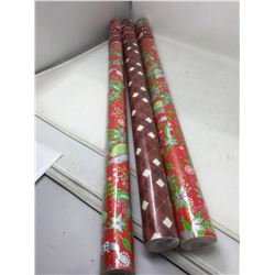 Lot of Wrapping Paper (3ct)
